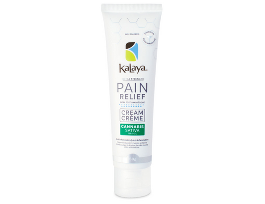 Kalaya Extra Strength Pain Relief Cream, Cannabis Sativa Seed Oil 60g
