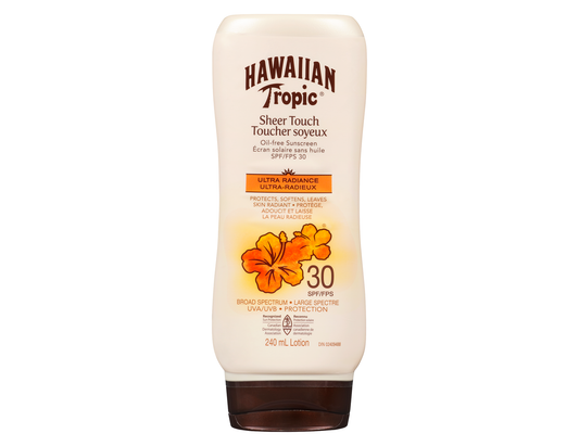 Hawaiian Tropic Sheer Touch Sunscreen Lotion SPF 30, 240 mL