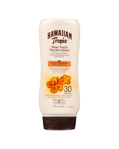Hawaiian Tropic Sheer Touch Sunscreen Lotion SPF 30, 240 mL