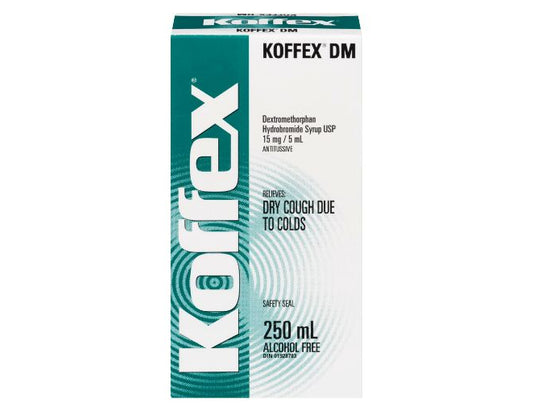 Teva Koffex DM 15 mg/5 mL Syrup – 250 mL
