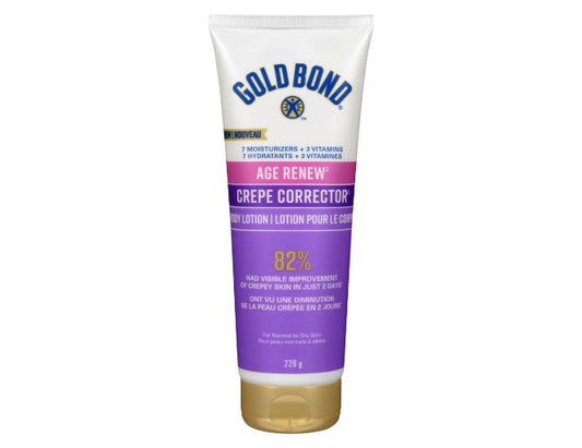 Gold Bond Age Renew Crepe Corrector Body Lotion, 226g