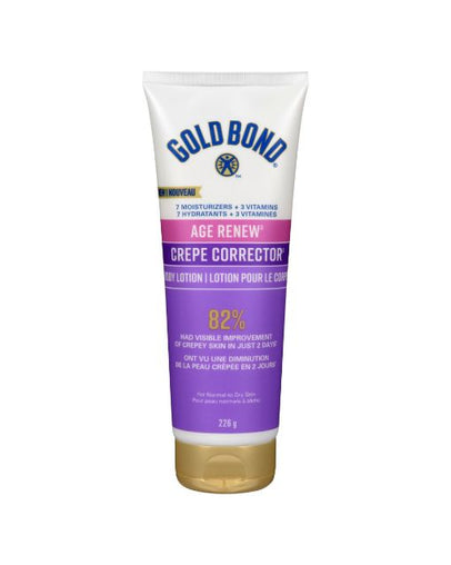Gold Bond Age Renew Crepe Corrector Body Lotion, 226g