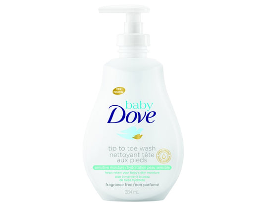 Dove Baby Rich Moisture Hypoallergenic Wash, 384 mL