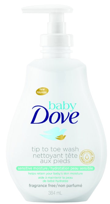 Dove Baby Rich Moisture Hypoallergenic Wash, 384 mL