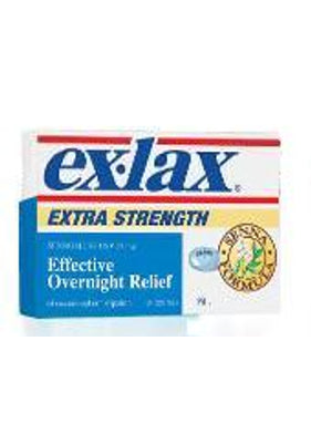 Ex-lax Extra Strength Gentle Overnight Laxative 25 mg, 24 ct