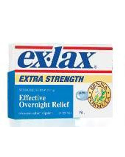 Ex-lax Extra Strength Gentle Overnight Laxative 25 mg, 24 ct