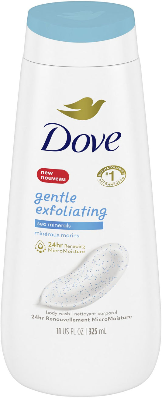 Dove Gentle Exfoliating Nourishing Body Wash, 354 mL