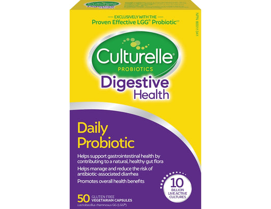 Culturelle Digestive Health Daily Probiotic, 50 Capsules