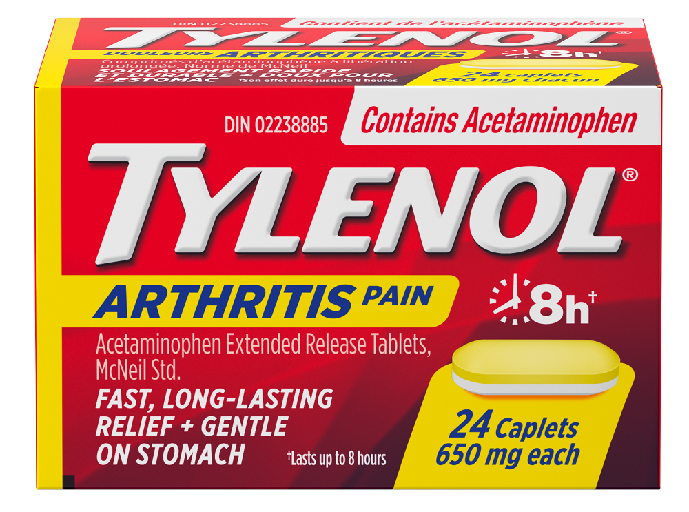 Tylenol Arthritis Pain 650mg, 24 Caplets