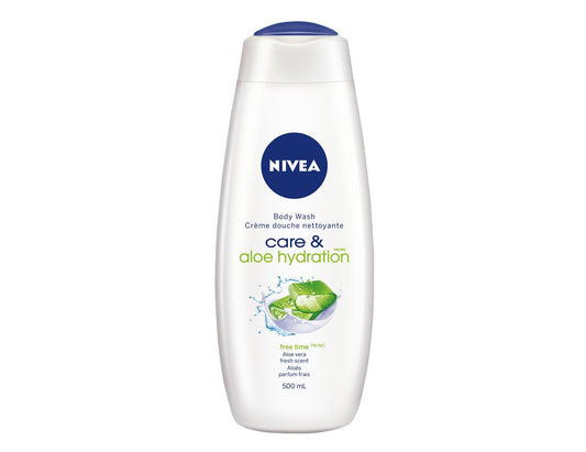 Nivea Care & Aloe Hydration Body Wash - 500ml