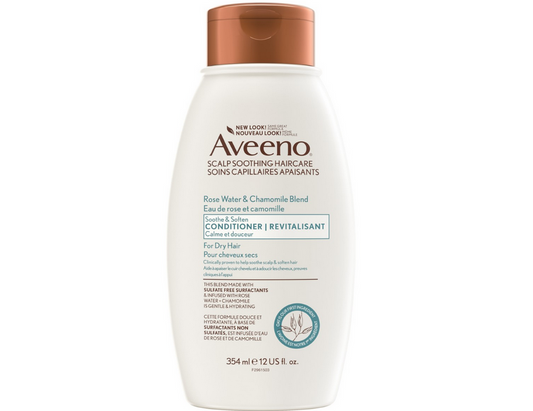 Aveeno Rose Water & Chamomile Blend Conditioner, 354 mL