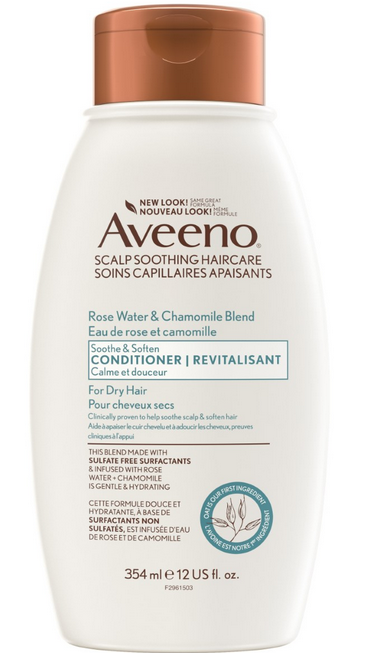 Aveeno Rose Water & Chamomile Blend Conditioner, 354ml