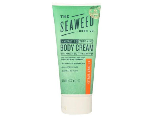 Sea Weed Bath Company Body Cream Citrus Vanilla, 177 mL