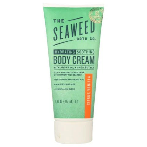 Sea Weed Bath Company Body Cream Citrus Vanilla, 177 mL