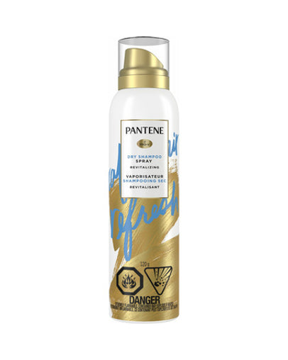 Pantene Dry Shampoo Spray, Revitalizing 120g