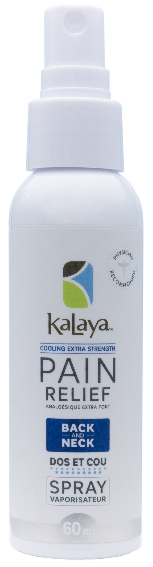 Kalaya Cooling Extra Strength Pain Relief Spray, 60ml