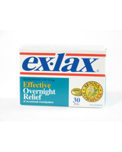 Ex-lax Gentle Overnight Laxative 15 mg - 30 Tablets