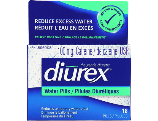 Diurex Water Pills, 18 ct