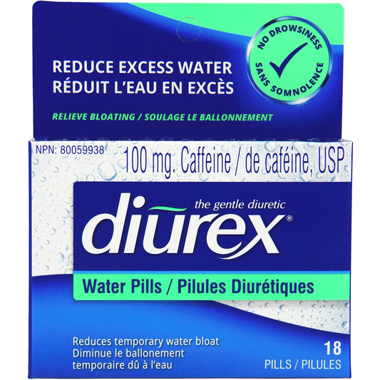 Diurex Water Pills, 18 ct