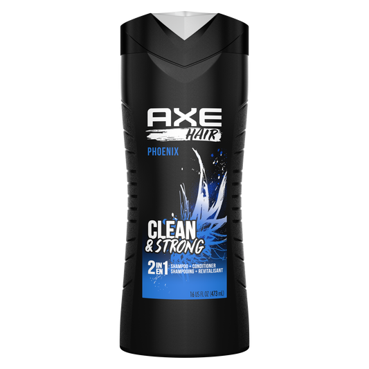 Axe Hair Phoenix Clean & Strong 2-in-1 Shampoo + Conditioner, 473ml