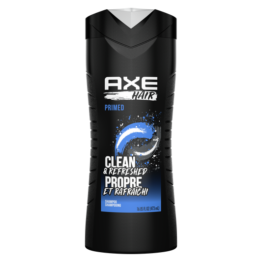 Axe Hair Primed Clean & Refreshed Shampoo, 473ml