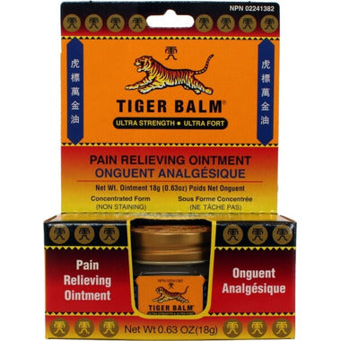 Tiger Balm Pain Relieving Ointment, 18g