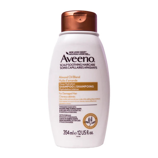 Aveeno Almond Oil Blend Shampoo Deep Hydration, 354 mL