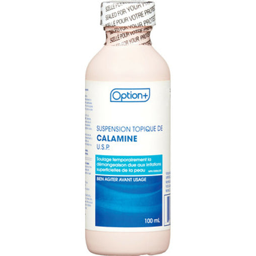 Option+ Calamine Topical Suspension, 100 mL