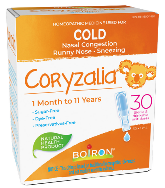 Boiron Coryzalia for Cold 1 mL, 30 ct