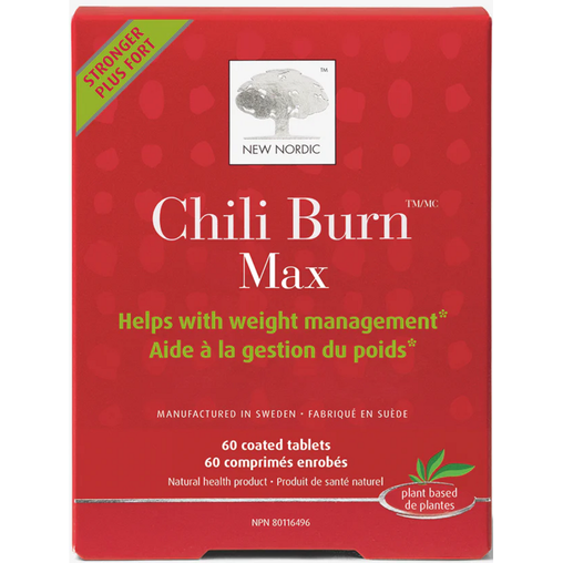 New Nordic Chili Burn Max, 60 Tablets