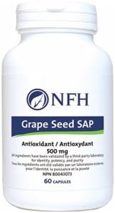 NFH GRAPESEED SAP 500MG 60C