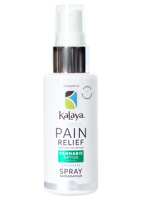 Kalaya Extra Strength Pain Relief Spray, Cannabis Sativa Seed Oil 60ml
