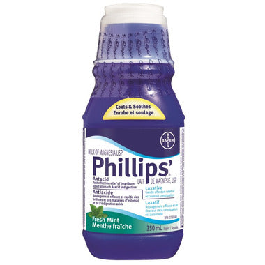 Phillip’s Milk Of Magnesia Liquid, Fresh Mint 350ml