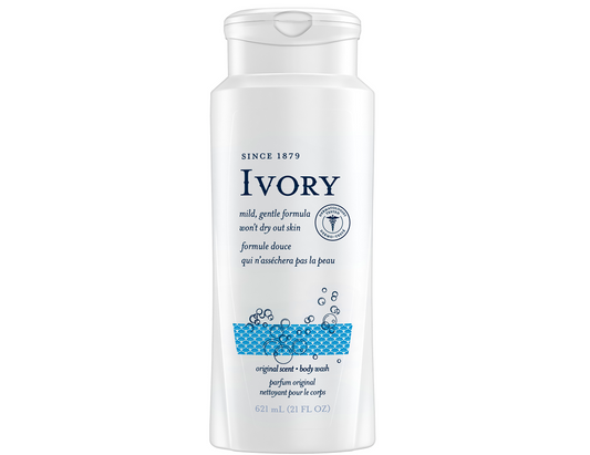 Ivory Clean Body Wash, Original 621ml