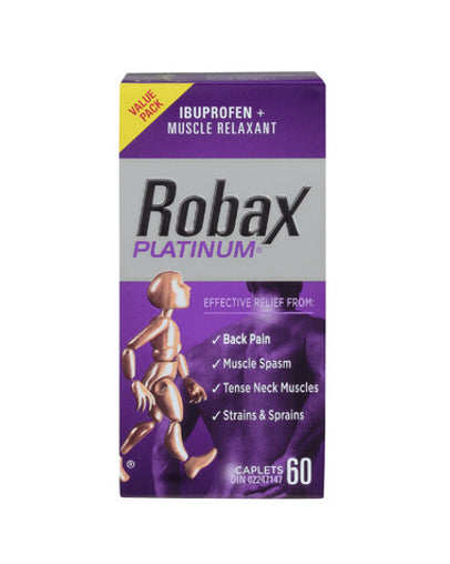 Robax Platinum 60 Caplets