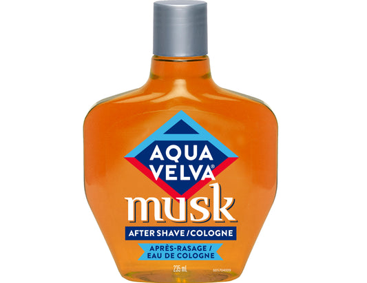 Aqua Velva Musk After Shave Cologne, 235 mL