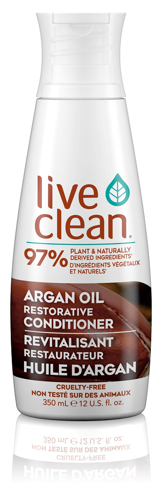 Live Clean Restorative Conditioner, Argan Oil 350ml