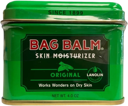 Vermont's Original Bag Balm | Moisturizing for Dry Skin, Chapped Lips, Cracked Heels, Dog Paw Pads + More. 118 ml (4 oz) Tin (1)