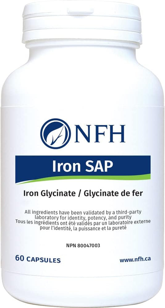 Nutritional Fundamentals for Health, Iron SAP 60 caps