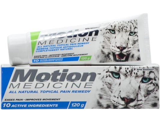 Motion Medicine 120g – Topical Pain Relief Cream