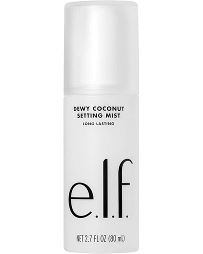 e.l.f. Dewy Coconut Setting Mist, Makeup Setting Spray, 80 mL