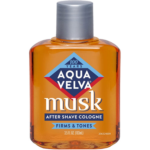 Aqua Velva Musk After Shave Cologne, 118 mL