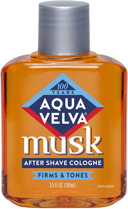 Aqua Velva Musk After Shave Cologne, 118ml