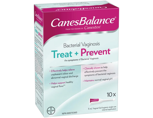 Canesten CanesBalance Single-Use Vaginal Gel, 10 Count