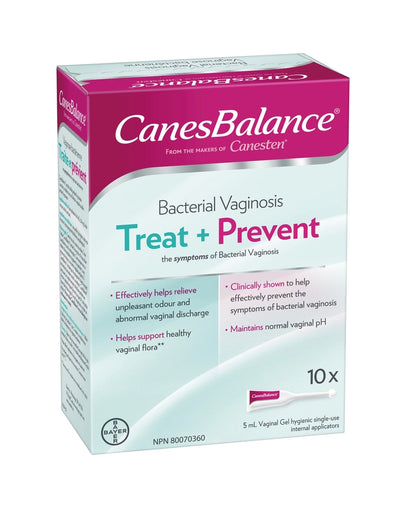Canesten CanesBalance Single-Use Vaginal Gel, 10 Count