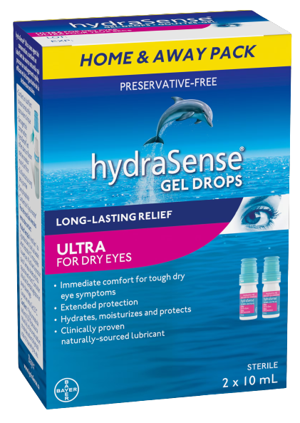 hydraSense Ultra Eye Drops For Dry Eyes 2 x 10 mL