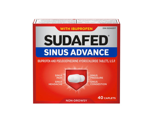 Sudafed Sinus Advance Caplets