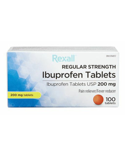 Rexall Ibuprofen 200mg Caplets - 24 Count