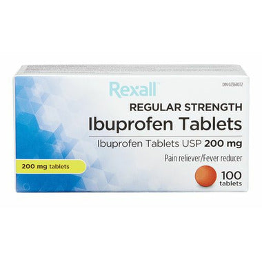 Rexall Ibuprofen 200mg, 24 ct