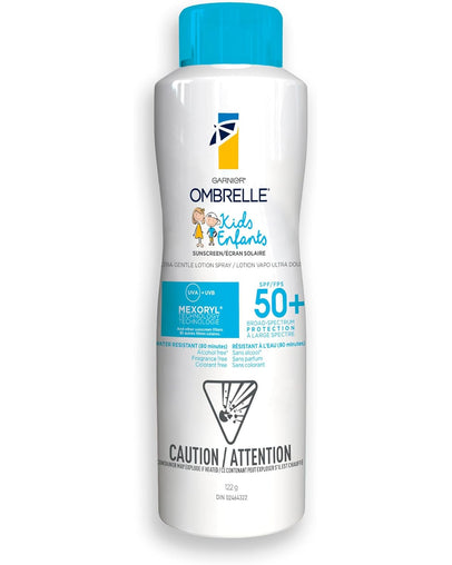 Ombrelle Kids Sunscreen Lotion Spray, SPF 50+, 122g